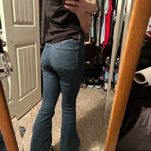 SO Women's Flare Jeans in Blue